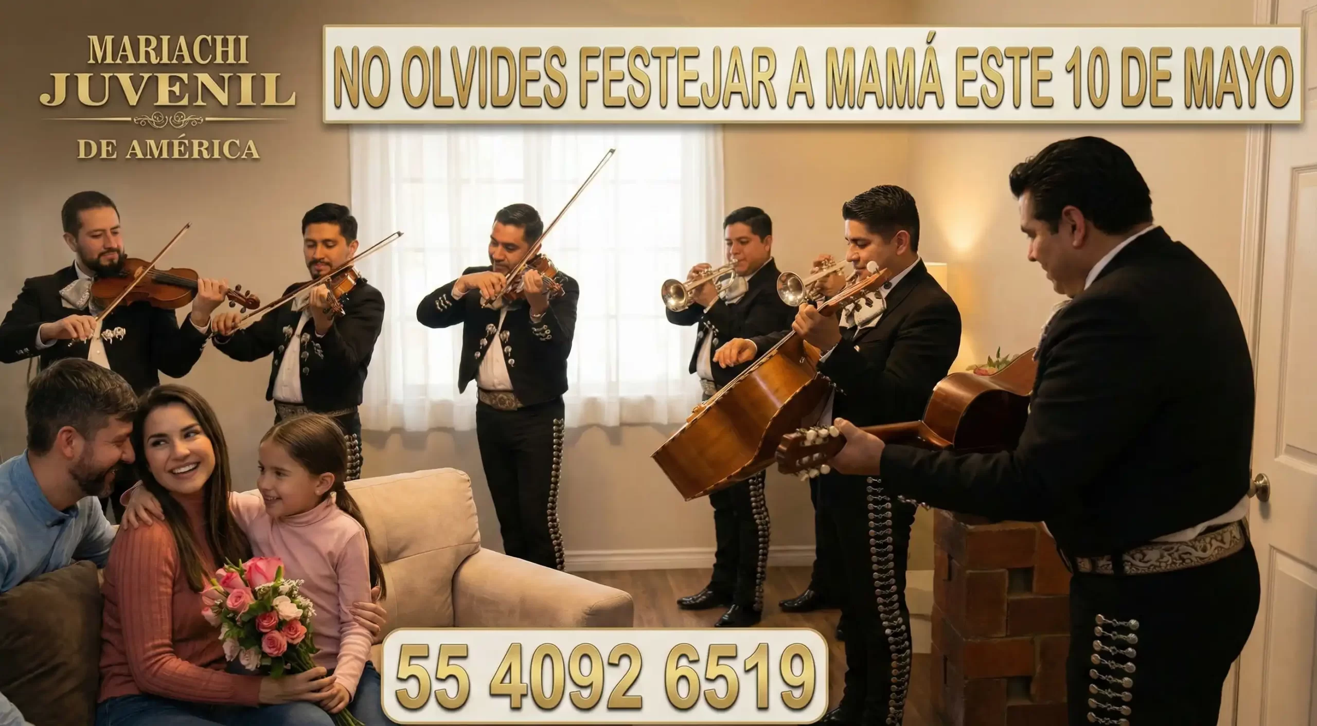 Mariachis para serenatas 10 de mayo en Atizapán